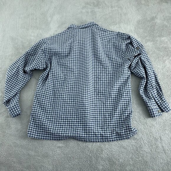 L.L. Bean Mens Regular Fit Long Sleeve Checkered Shirt Size Large  2966 - Picture 2 of 8